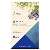 Alurx 5 herbs tea blend - product box image - front